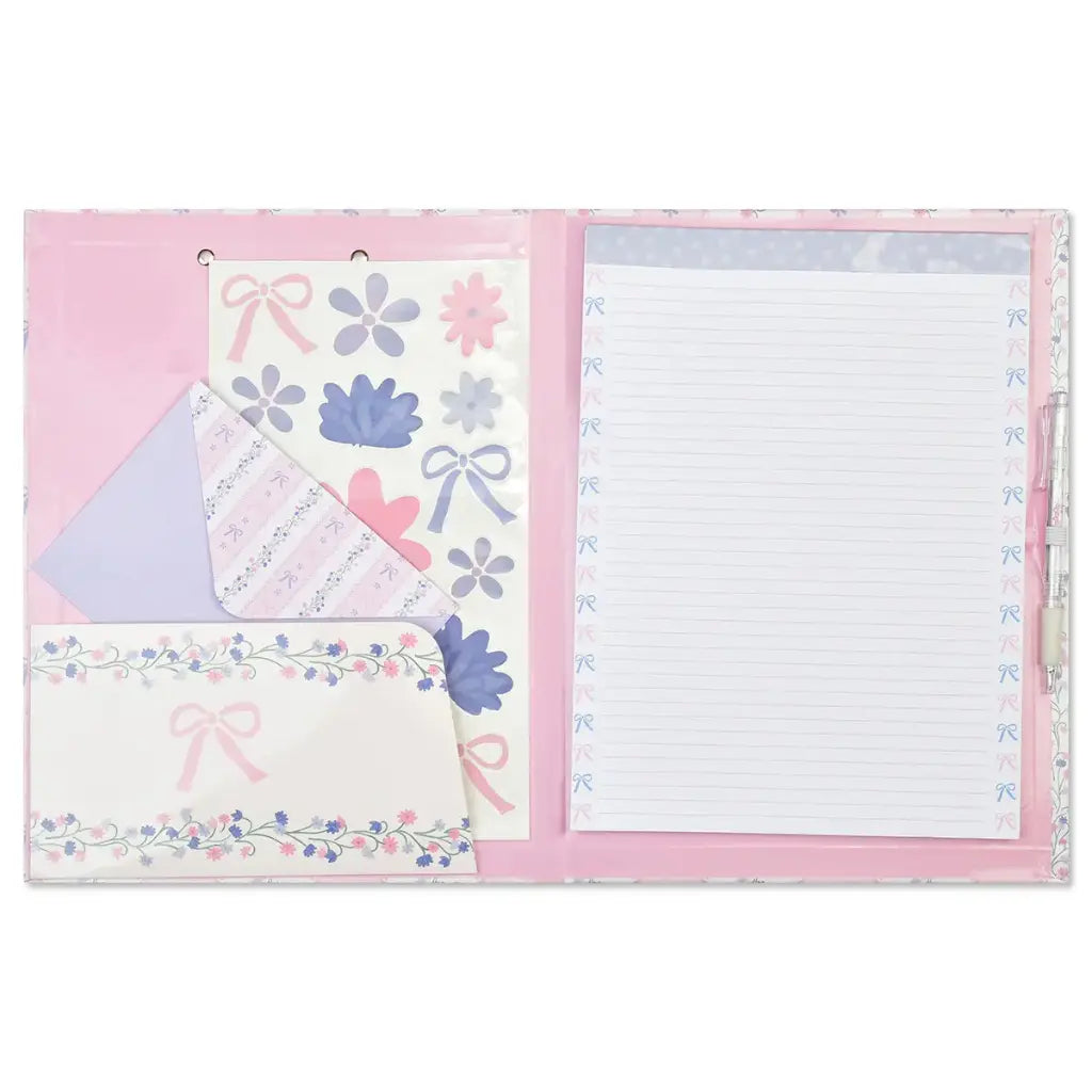 Floral Stripe Clipboard