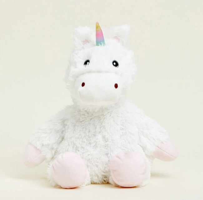 White Unicorn Warmies-1