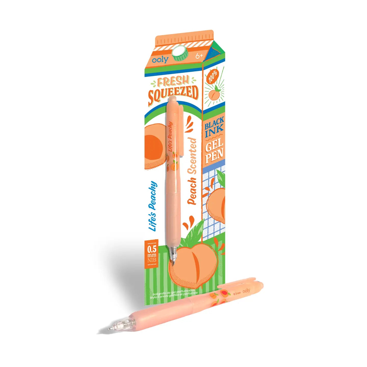 Fresh Squeezed Peach Gel Pen