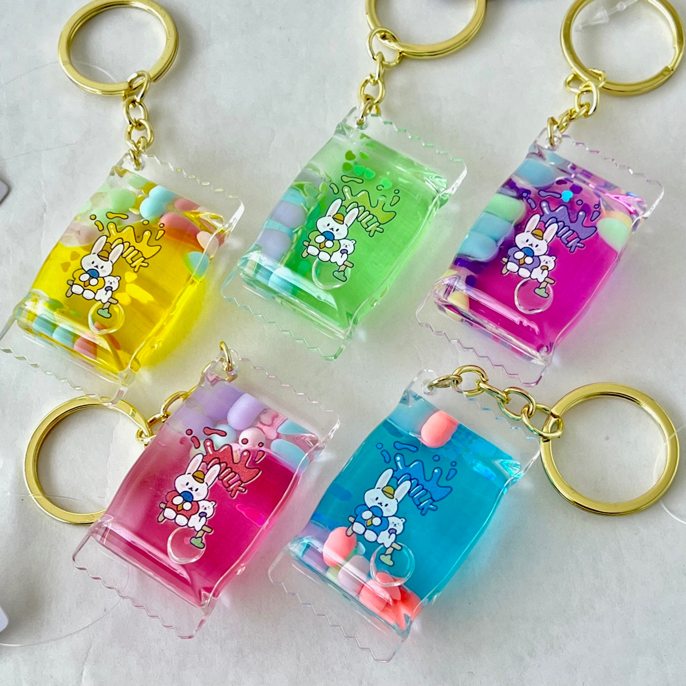 Rabbit Milk Floaty Charm