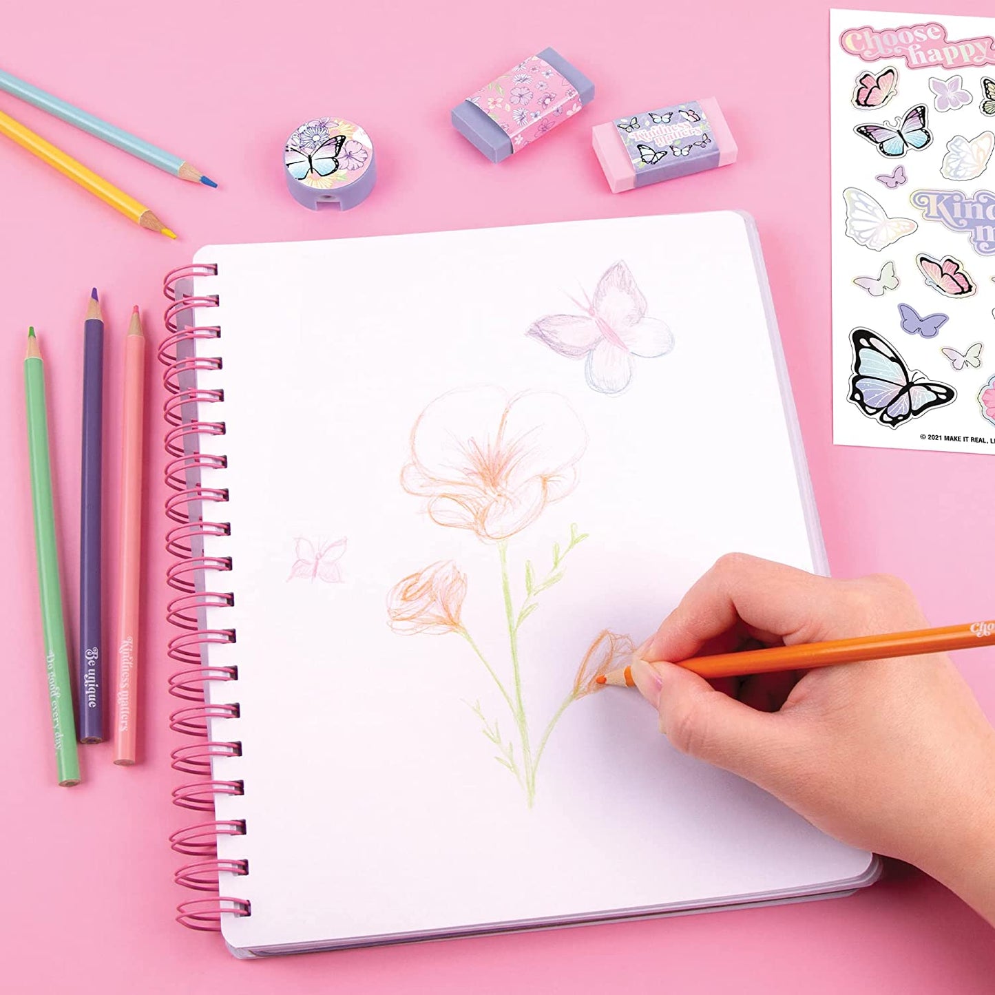 Butterfly Sketch Set