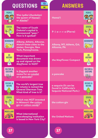 Brain Quest For the Car Smart Cards Revised 5th Edition