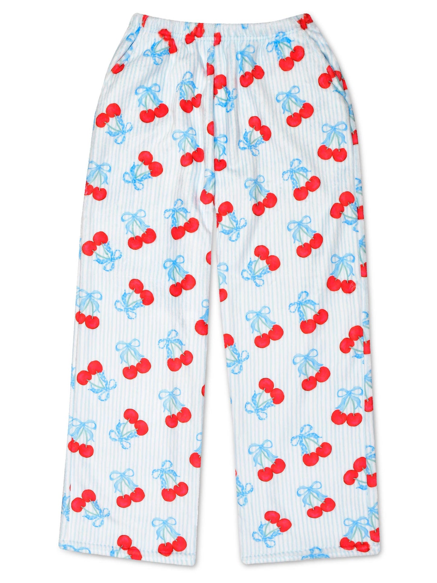 Cherry on Top Plush Pants (Youth Large (14))
