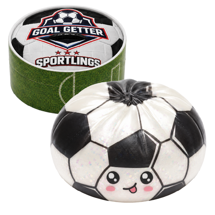 Fun Doh Sports Dumpling Squishy Fidget Toy - 12/Display