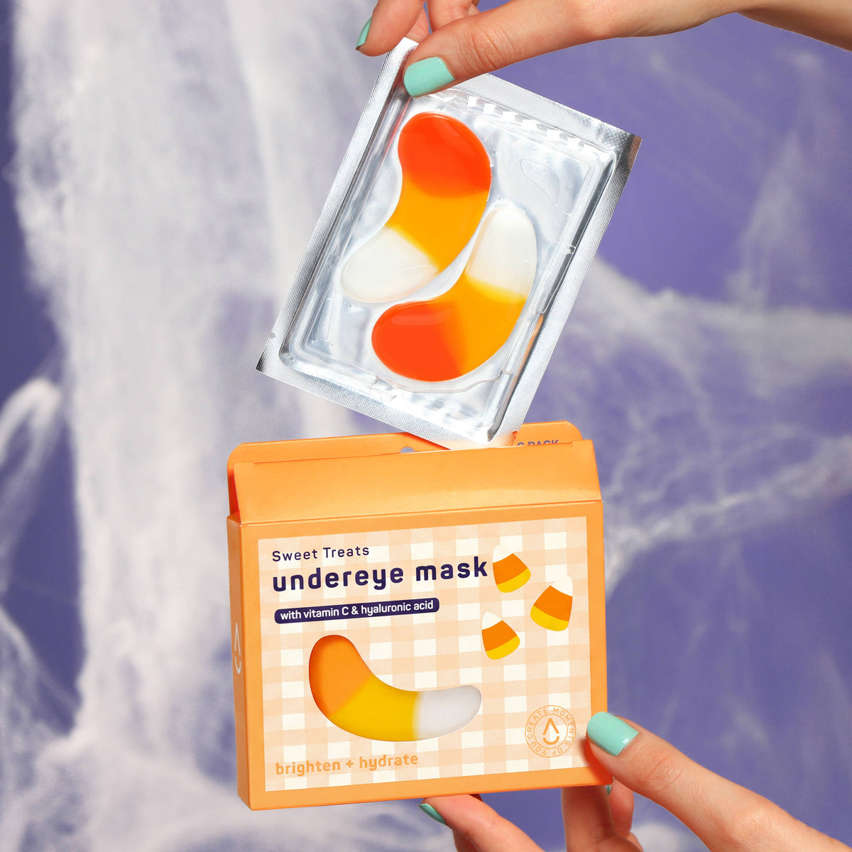 Halloween Sweet Treats Brightening Undereye Patches | 6Pk 
