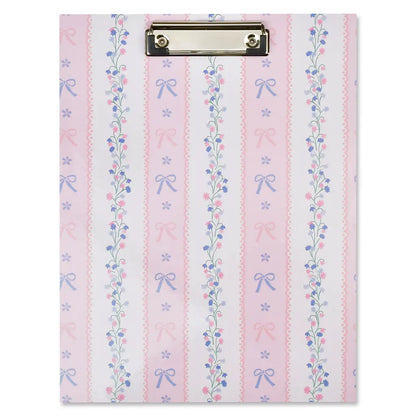 Floral Stripe Clipboard