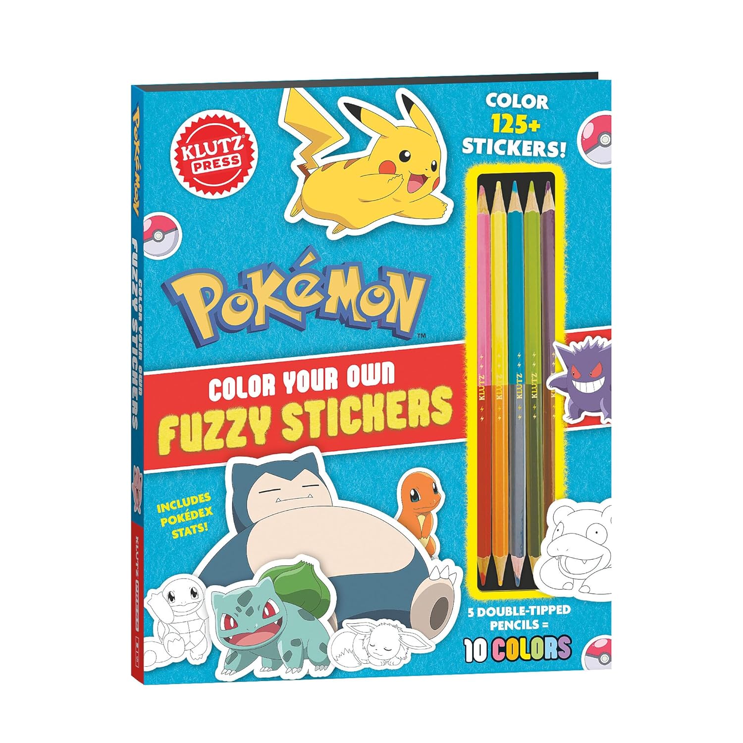 Pokemon Fuzzy Stickers-1