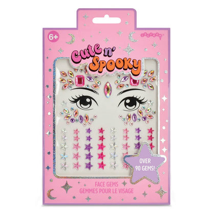 Cute n Spooky Face Gems - Halloween