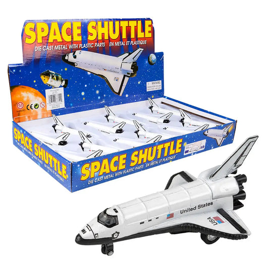 5" Diecast Pull Back Space Shuttle