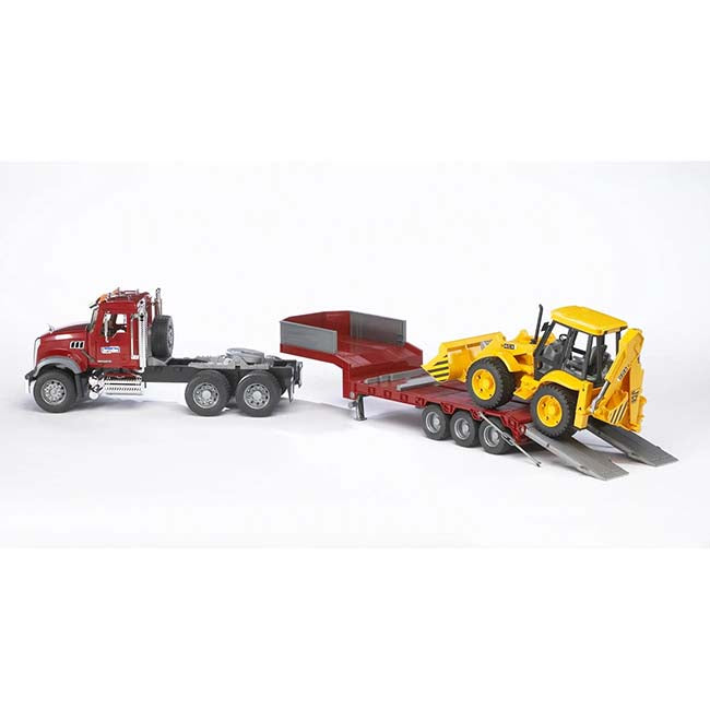 Mack Granit Flatbed Truck