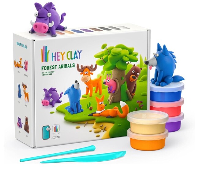 Hey Clay Forest Animals