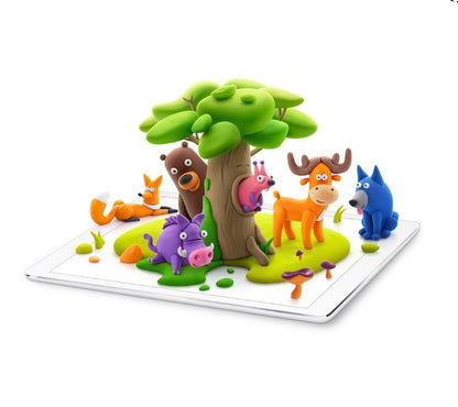 Hey Clay Forest Animals