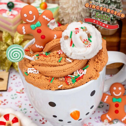 Gingerbread Latte Slime