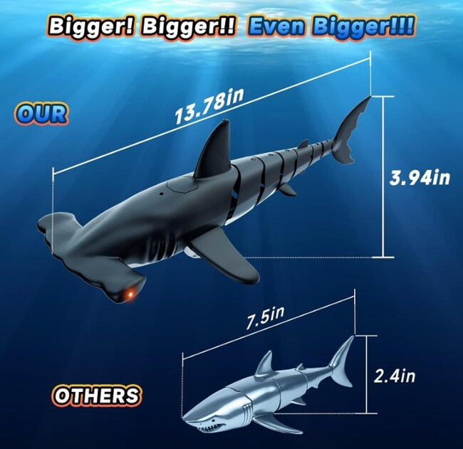 Rc Diving Hammrhead Shark