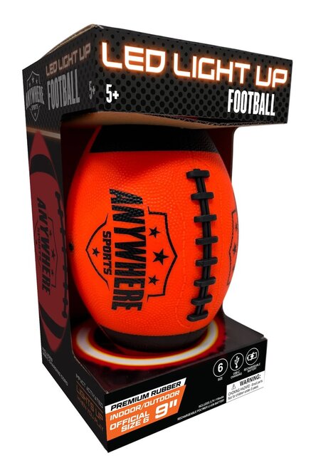 Glow Lightup Football 6in-1