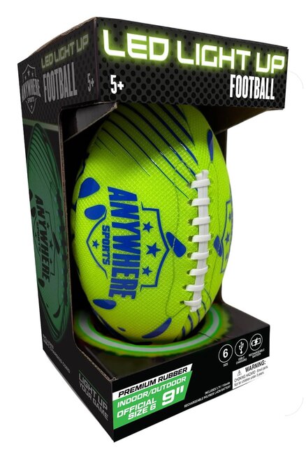 Glow Lightup Football S6-1