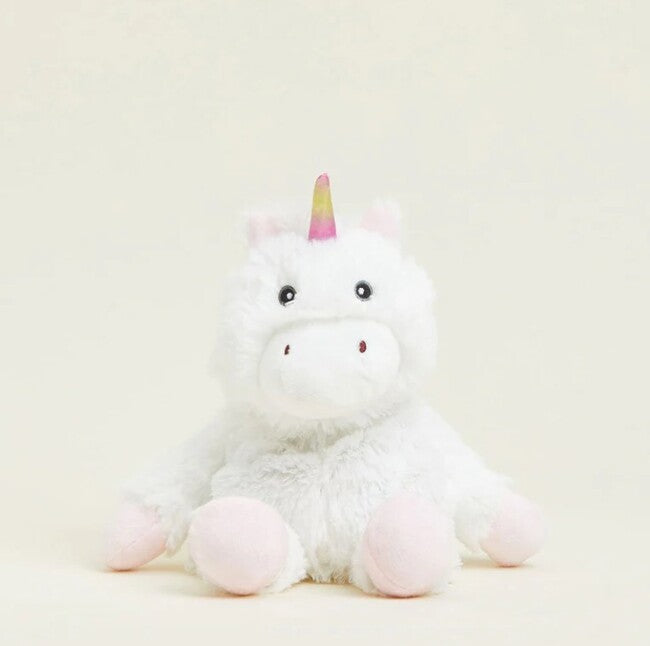 White Unicorn Jr Warmies