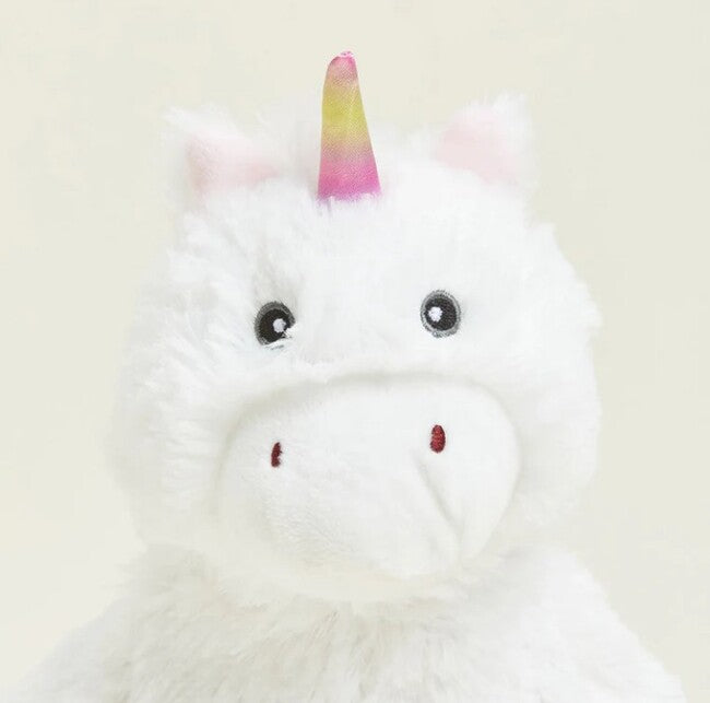 White Unicorn Jr Warmies