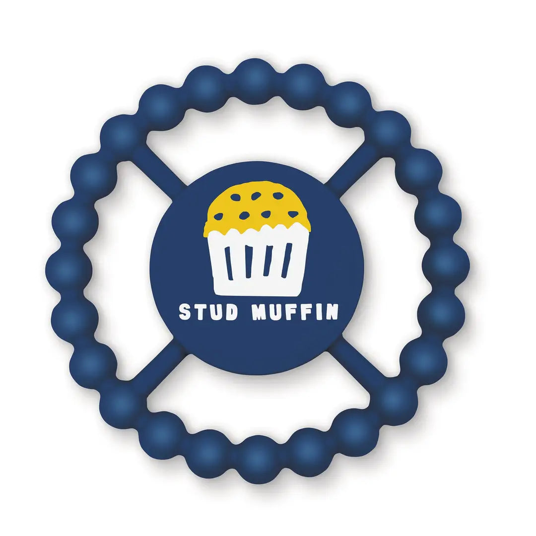 Stud Muffin Happy Teether