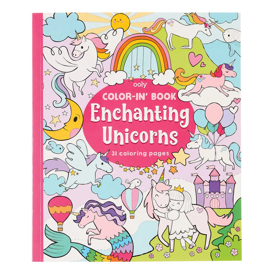 Color In Enchanting Unicorns