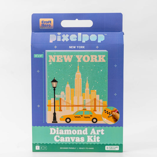 PixelPop™ Diamond Art — Reset - States Series - New York