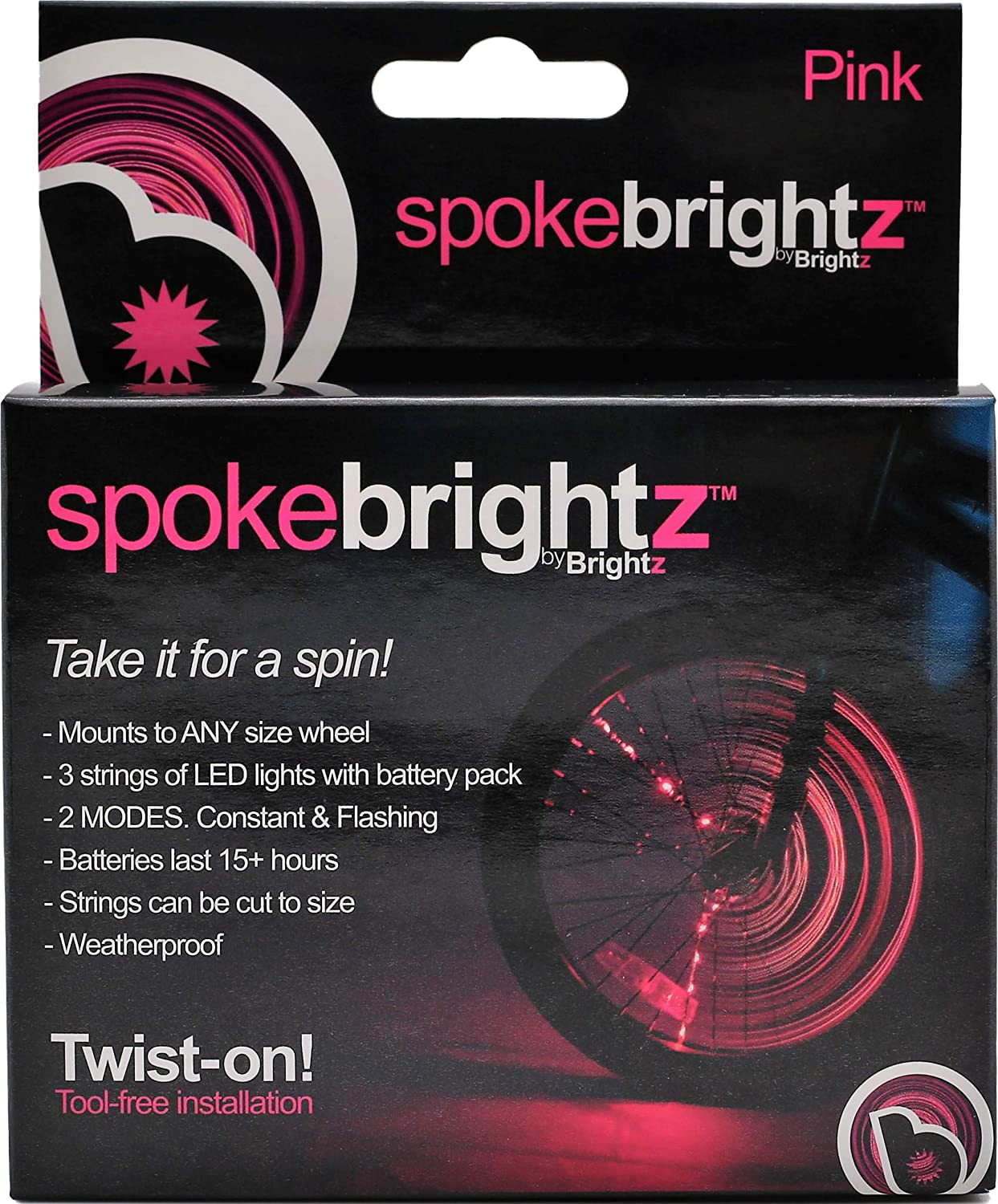 Spin Brirght Pink Pattern