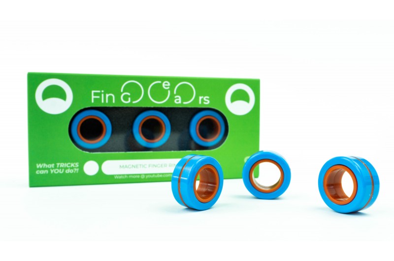 Fingears Blue Orange S