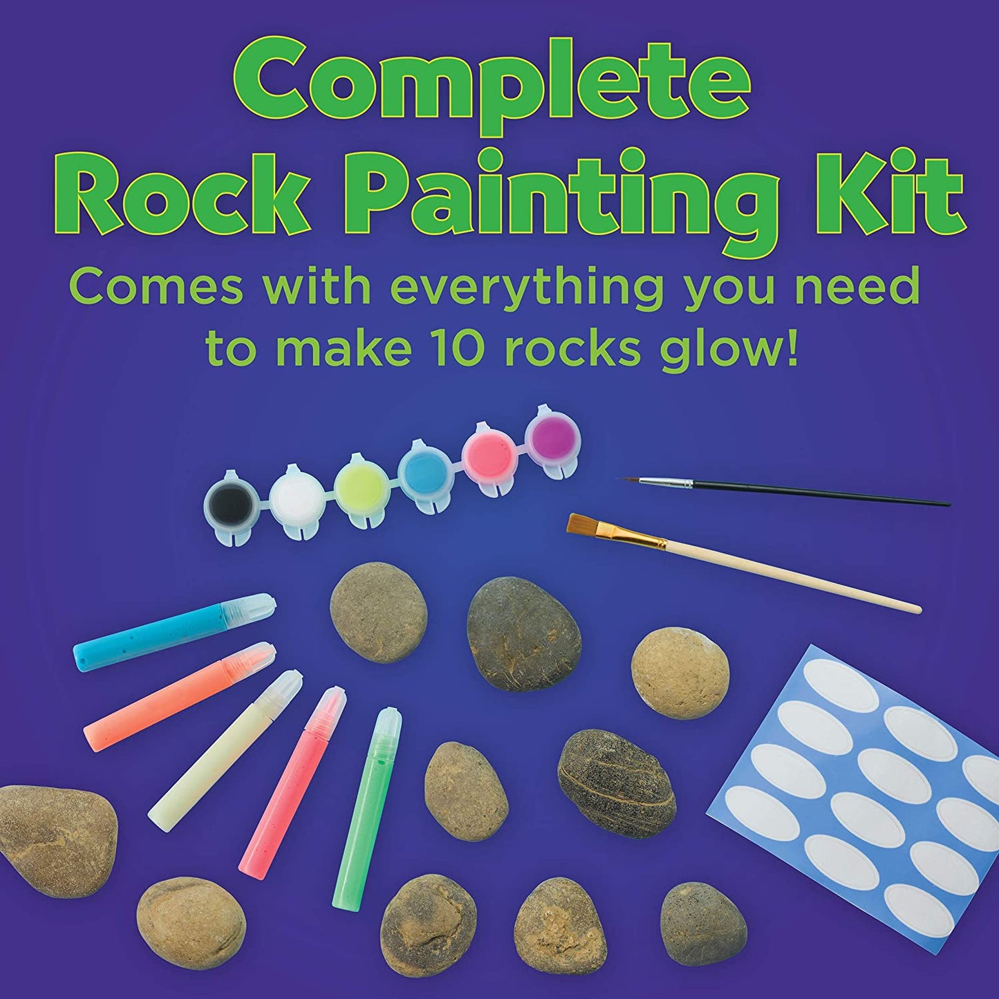 Glow in Dark Rock Paint