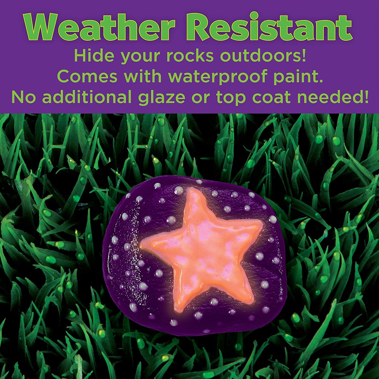 Glow in Dark Rock Paint