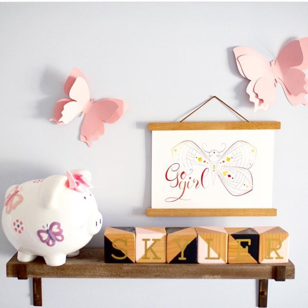 Piggy Bank Butterfly