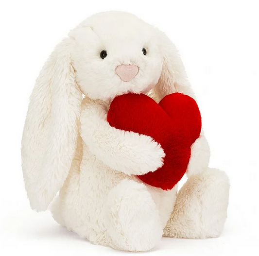 Bashful Red Love Bunny Sm