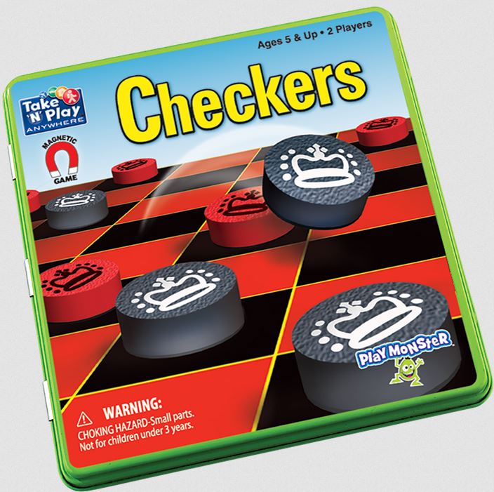 Take N' Play Checkers