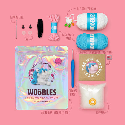Billy Unicorn Beg Crochet