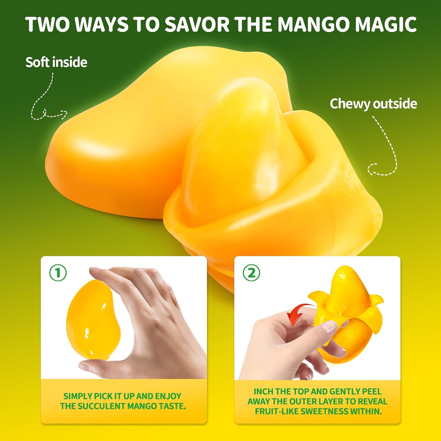 Amos Peelerz Mango Gummy