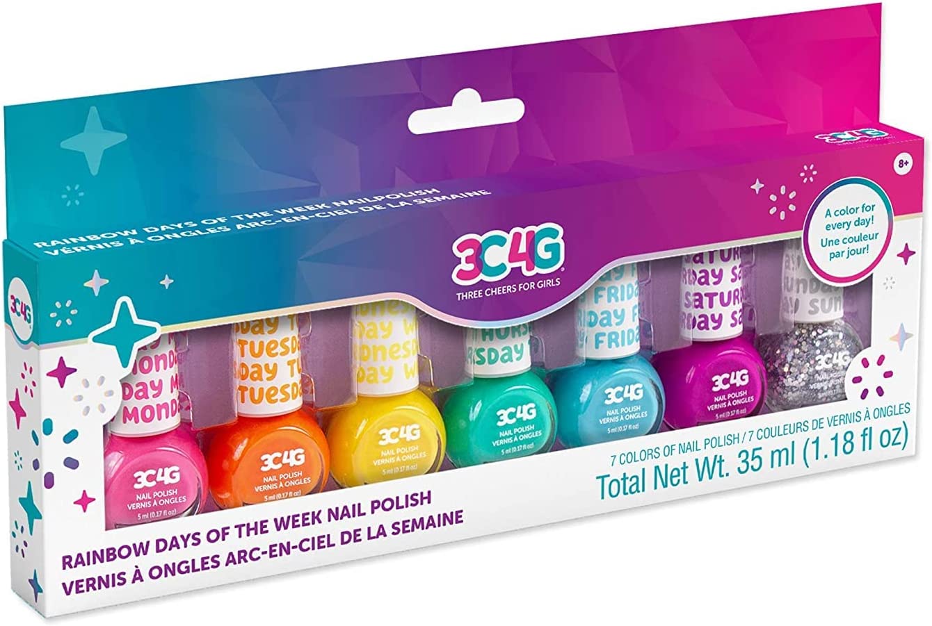 Rainbow Nail Polish Set