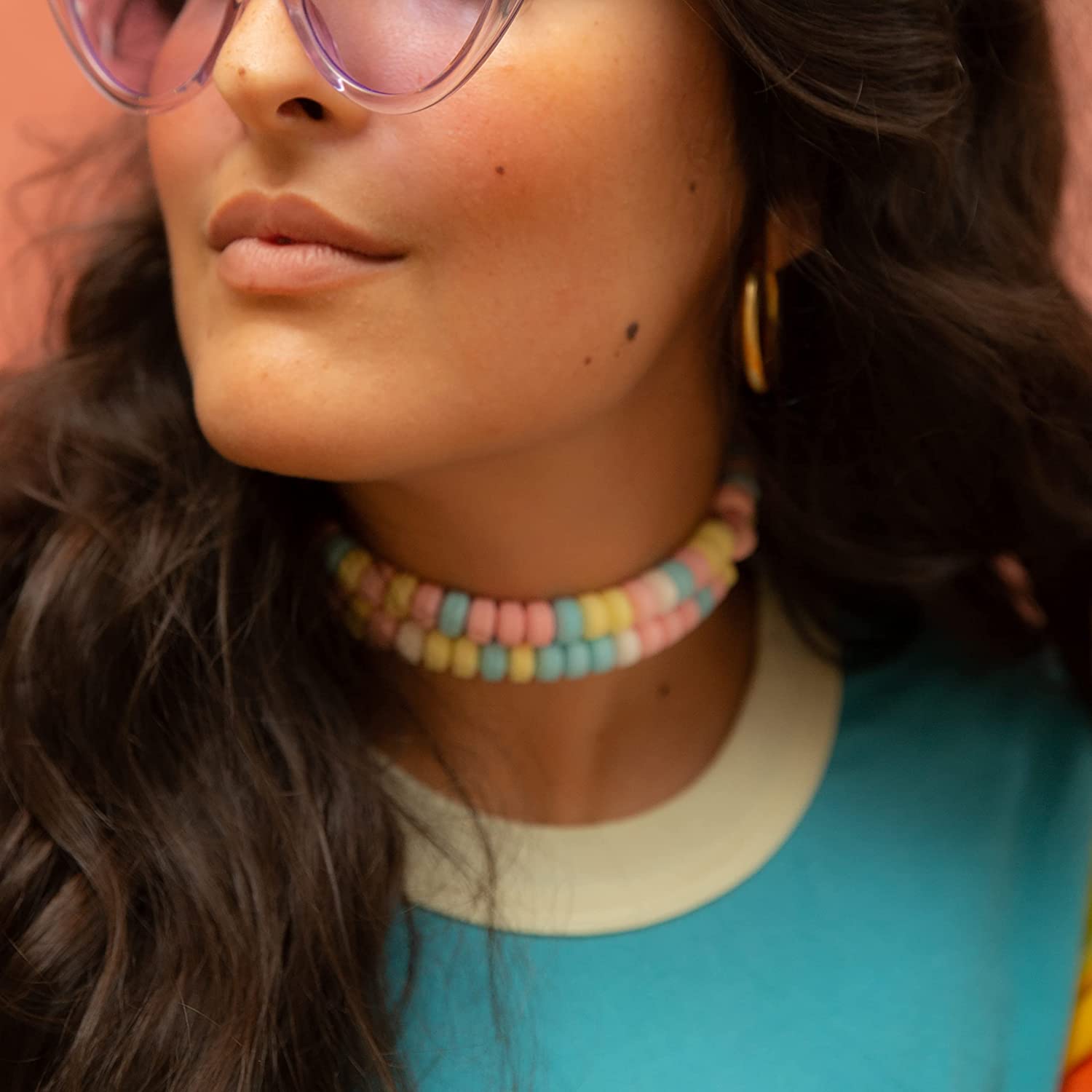 Neon Candy Necklace