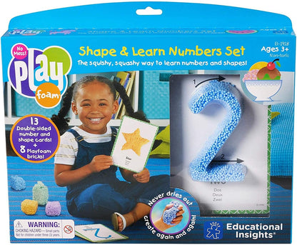 Playfoam Number Set