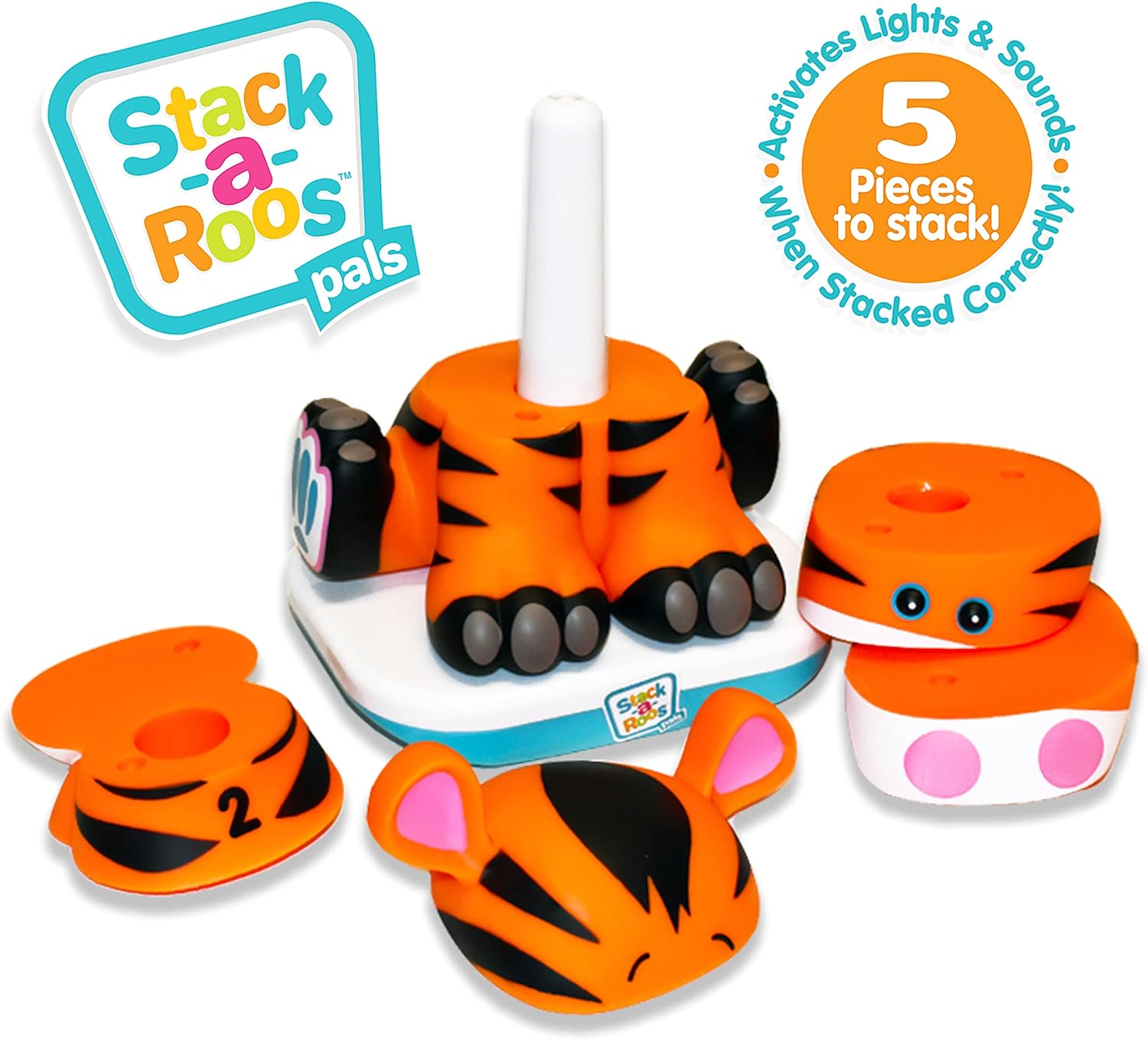 Stack-a-Roos Baby Tiger