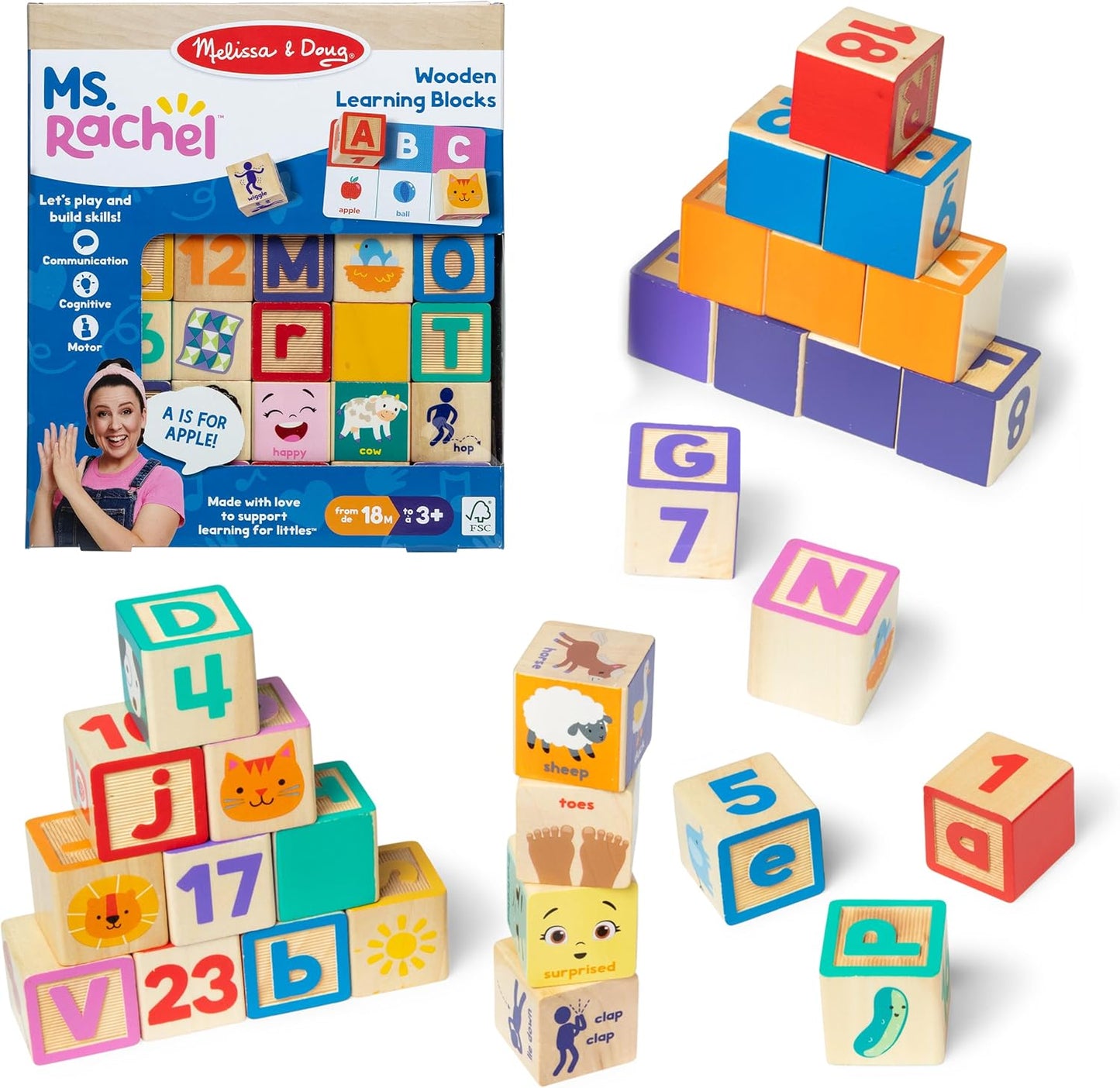 Ms Rachel Blocks and Game