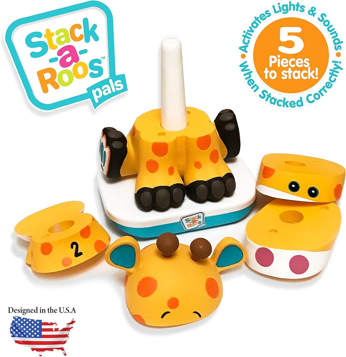 Stack-a-Roos Baby Giraffe