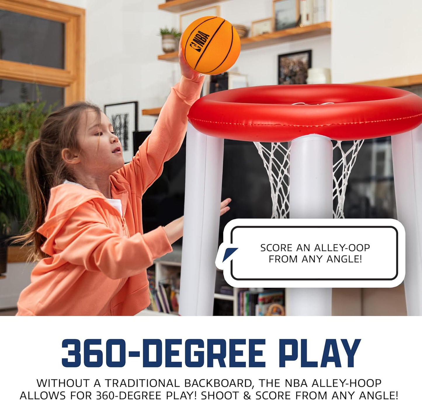 Inflatable Alley Hoop