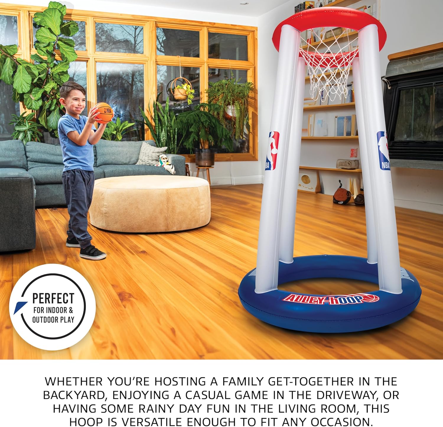 Inflatable Alley Hoop