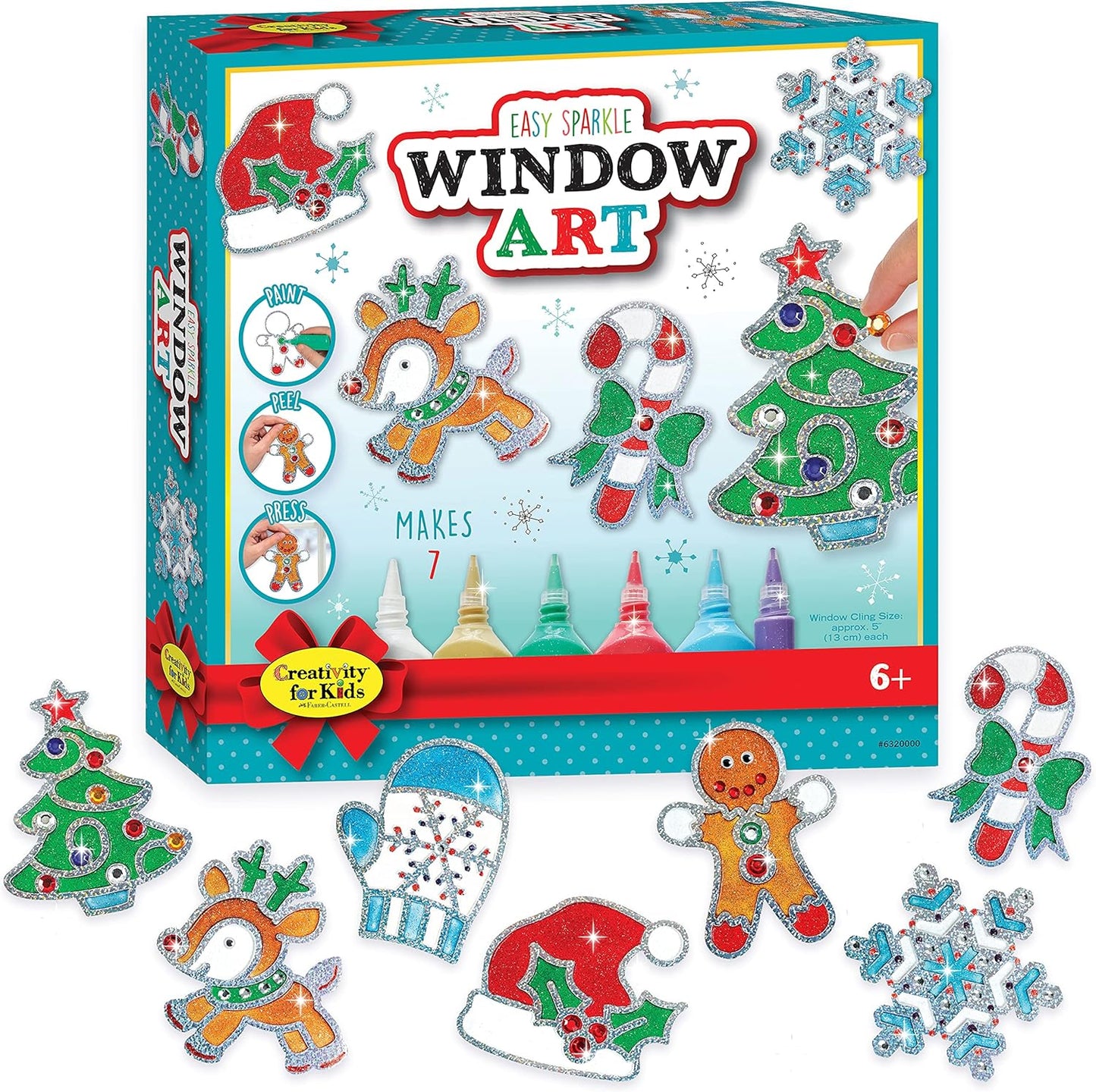 Holiday Sparkle Windowart