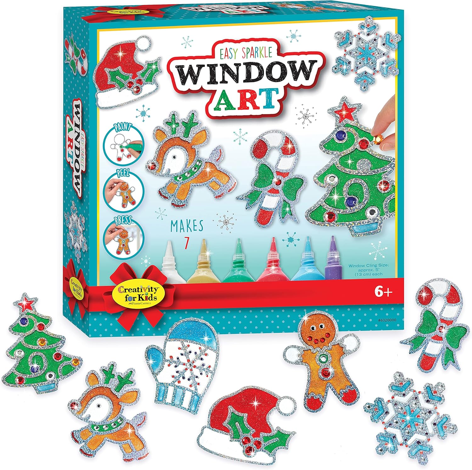 Holiday Sparkle Windowart