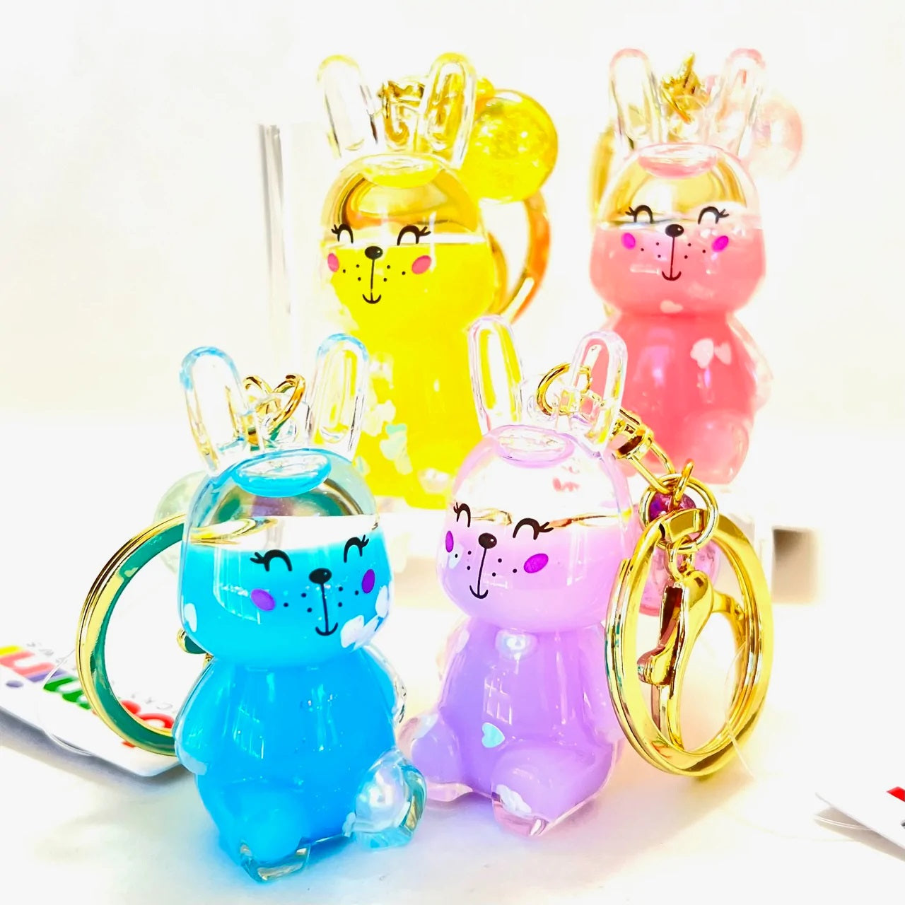 Bunny Flaoty Keyring