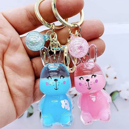 Bunny Flaoty Keyring