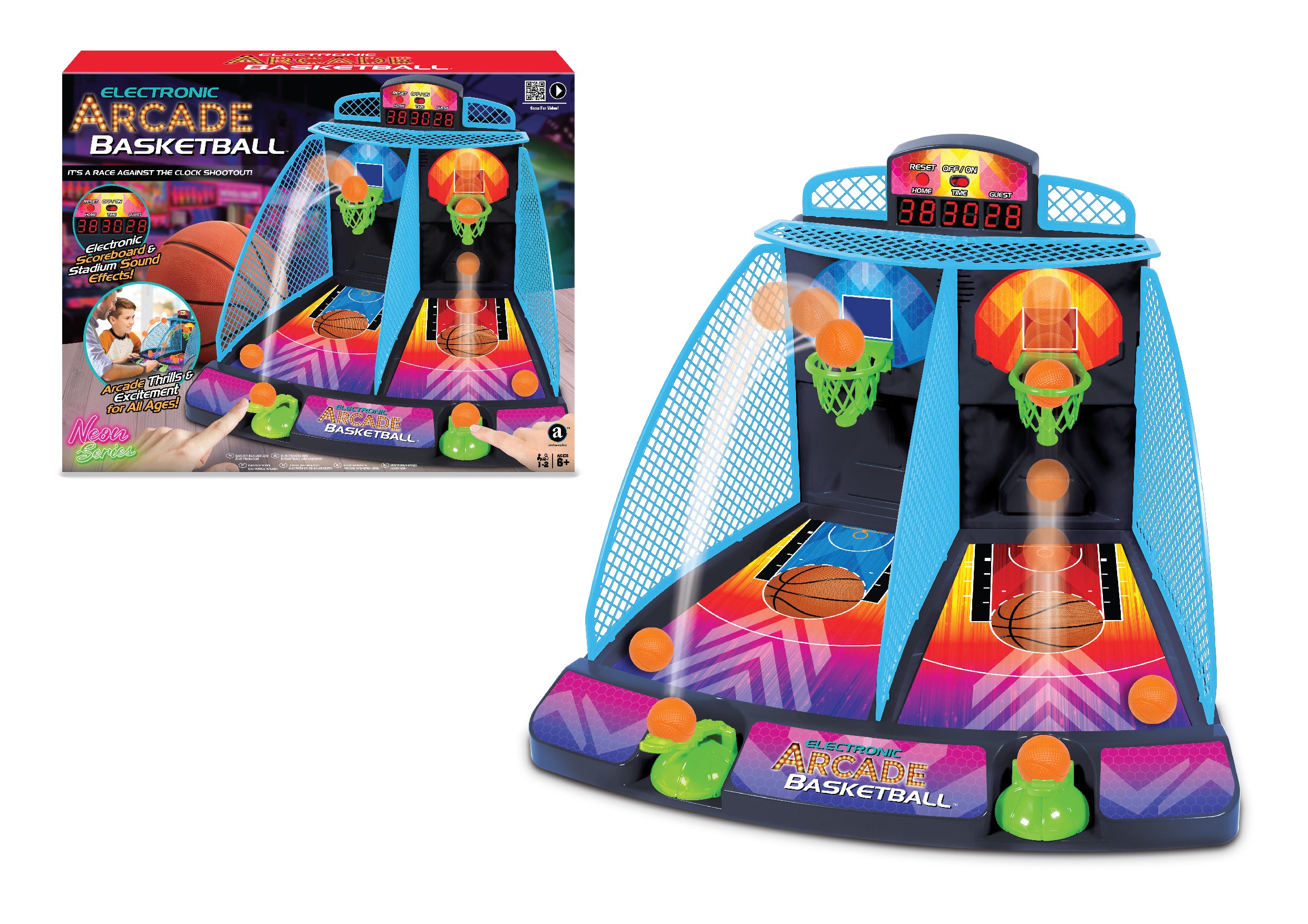 Electronic Arcade Basketball – Learning Express Toys & Gifts - Sea Girt NJ