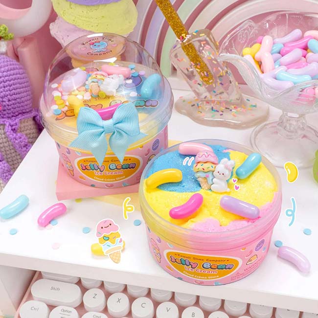 Jelly Bean Icecream Slime