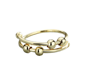 Fidget Ring Gold