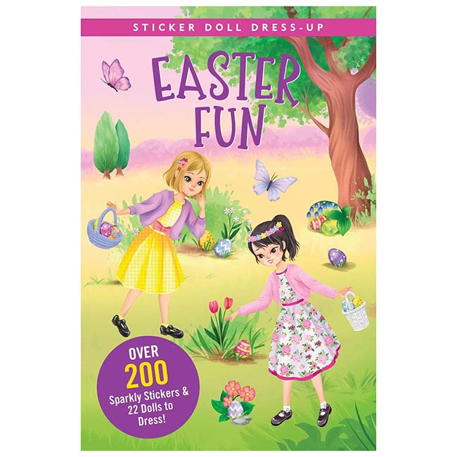Easter Fun Stckr Doll Bk-1